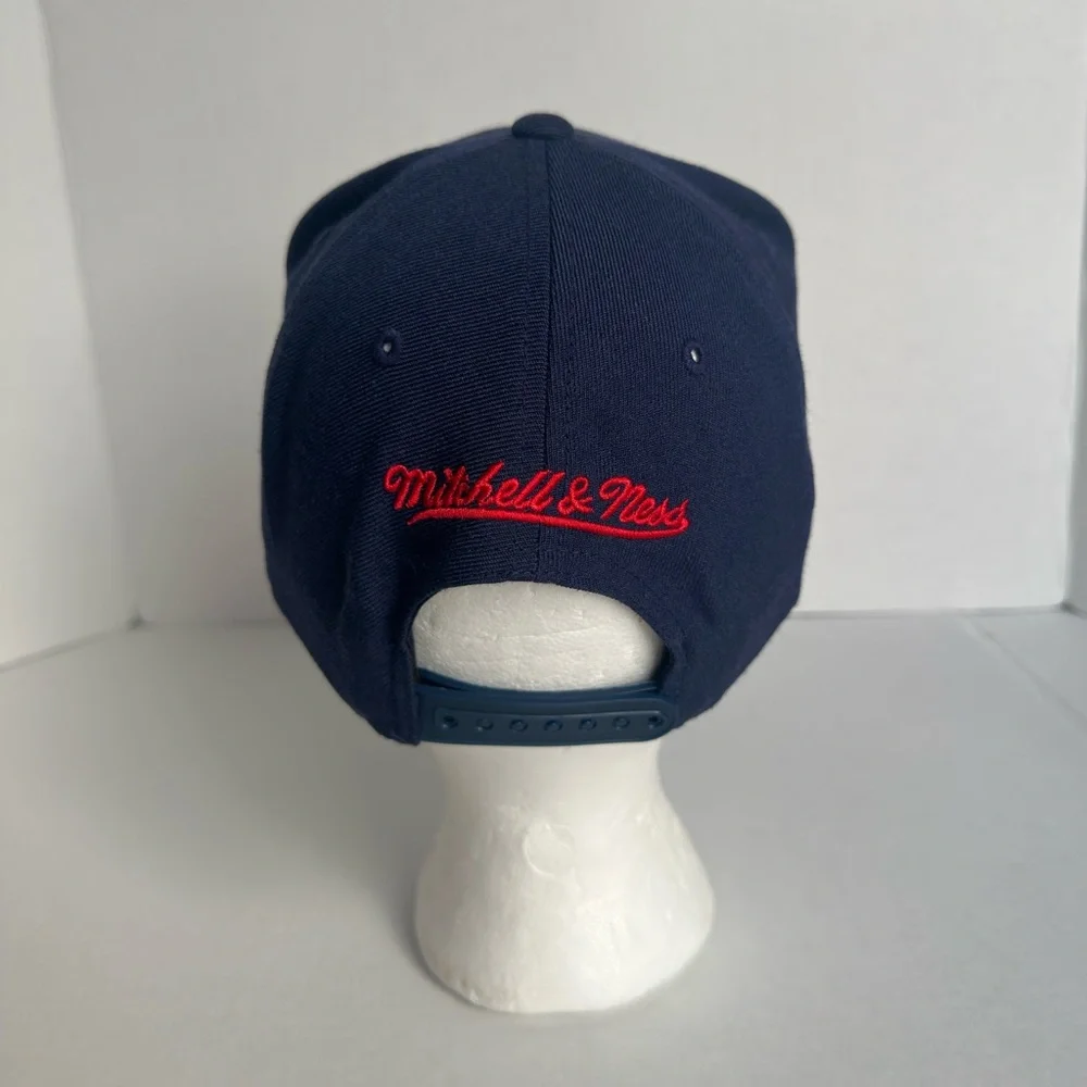 NHL Mitchell & Ness Hat Mens Snapback ajustable Washington Capitals wool hat